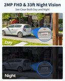 1080P WiFi Doorbell Camera with Chime - Smart Home Security, Alexa & Google Compatible, MUBVIEW J9 Plus (Black)