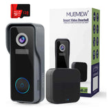 2K Smart Wireless HD Video WiFi Türklingelkamera mit Chime MUBVIEW J7