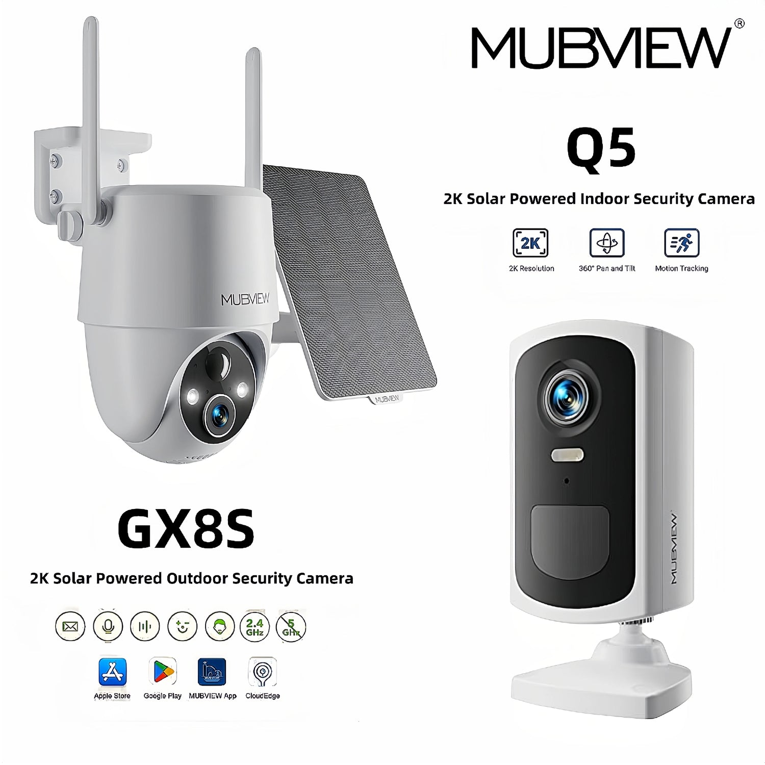 4G LTE Cellular Security Camera - Solar Powered Outdoor Camera No WiFi Needed