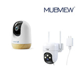 QB320 Wired 24/7 Recording Camera + PK320Y Wired Security Camera