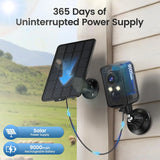 4G LTE Cellular Security Camera Wireless Outdoor, Magnetic, No WiFi Needed, 300° Pan, Solar Powered, Magnetic Mount 1-Min Install, SIM Included, PIR Motion & AI, 2K Night Vision, Lifetime 7-Day Cloud Naseto