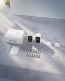 2K Outdoor Security Camera Wireless - Battery Powered, WiFi, Spotlight, Siren, AI Motion Detection, 2-Way Audio, MUBVIEW