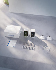 2K Wireless Battery Security Camera with AI Motion Detection Q5 2-Pack