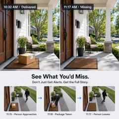 2-Pack Wireless Outdoor Security Cameras 24/7 Continuous Recording 360° PTZ 2K Solar – MUBVIEW Q8B