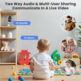 300° Pan Wireless Outdoor Security Camera, Magnetic Mount, Battery Powered Cam Indoor, 2.4G WiFi, 2K, AI Detection, Night Vision, 2-Way Talk, Lifetime 7-Day Cloud/SD Storage, for Home Security, IP65