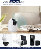 Caméra de sécurité filaire d'intérieur 2K PTZ enregistrement 24h/24 et 7j/7 MUBVIEW PK320D