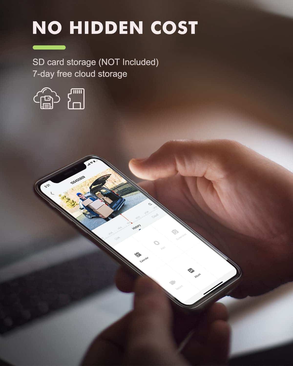 MUBVIEW-J9-Doorbell-Storage