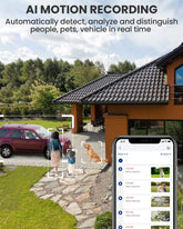 MUBVIEW Q5 AI Motion Recording Security Camera