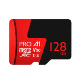 64GB/128GB 100MB/s Micro SD Card, High-Speed Memory for Recording - Dzees