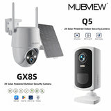 GX8S 2K PTZ Security Camera + Q5 Wireless Security Camera