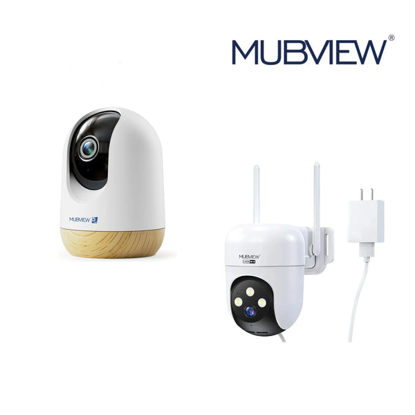 Wired Security Bundle — QB320 + PK320Y (24/7 Recording) – Mubview