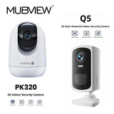 Q5 Wireless Security Camera + PK320 Wired PTZ Security Camera - MUBVIEW Camera Bundle