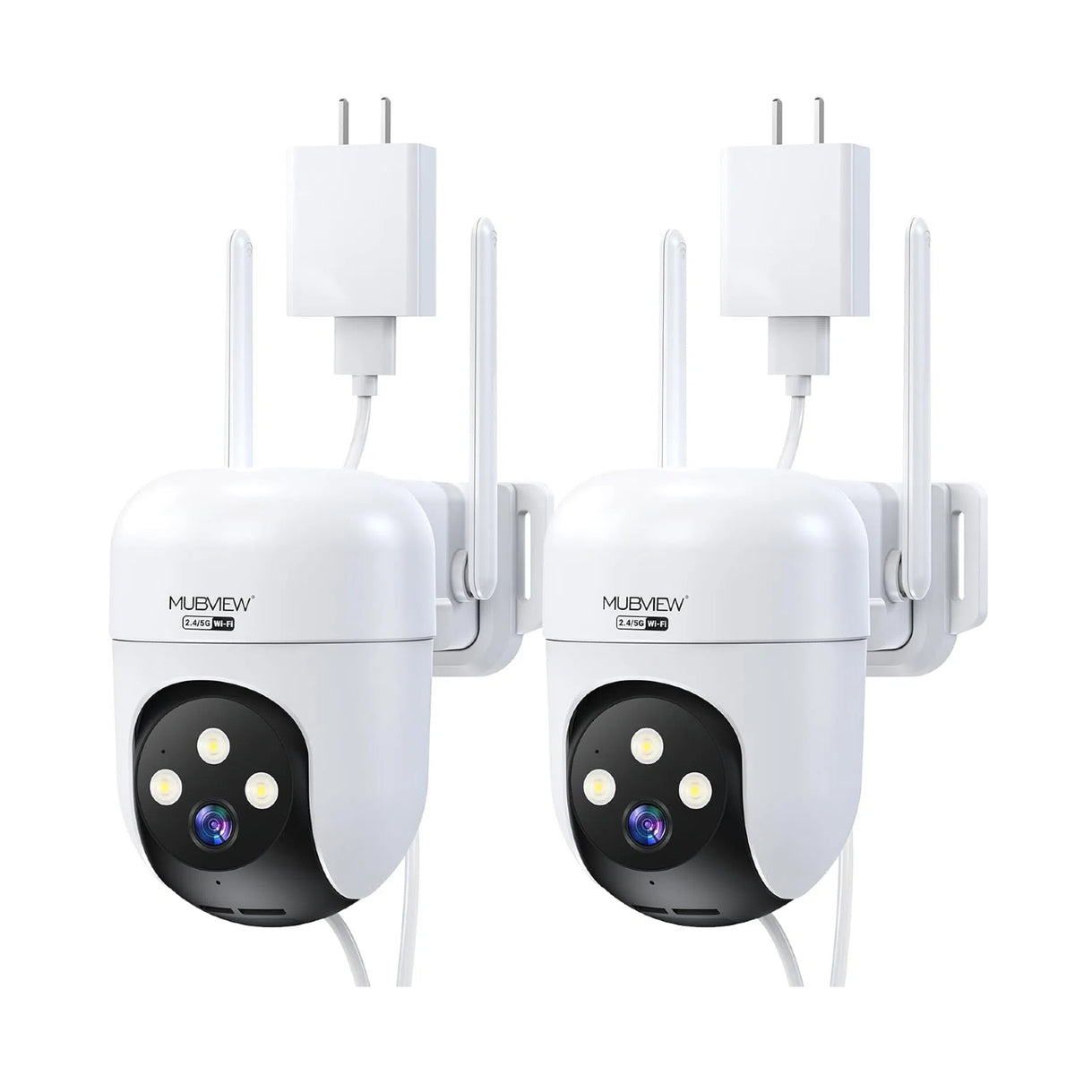 🔥Wired 5G/2.4G Dual Band 24/7 Recording Security Camera QB320 (2-Cam)