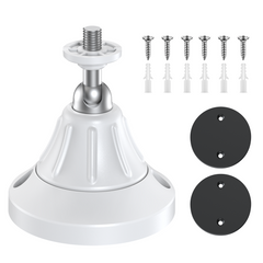 Magnetic Security Camera Mount, Universal 1/4" Screw, Adjustable, No-Drill, Compatible with Ring, Arlo & Wyze