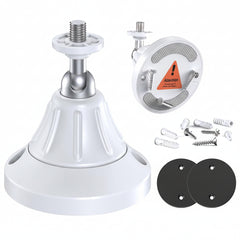 Magnetic Security Camera Mount, Universal 1/4" Screw, Adjustable, No-Drill, Compatible with Ring, Arlo & Wyze