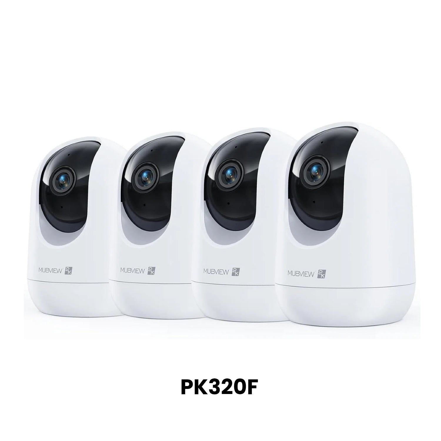 2K Indoor Security Camera - Pet Camera with App, Pan Tilt, 2-Way Talk, Human Detection, Motion Tracking, MUBVIEW PK320