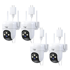 🔥Wired 5G/2.4G Dual Band 24/7 Recording Security Camera QB320 (4-Cam)