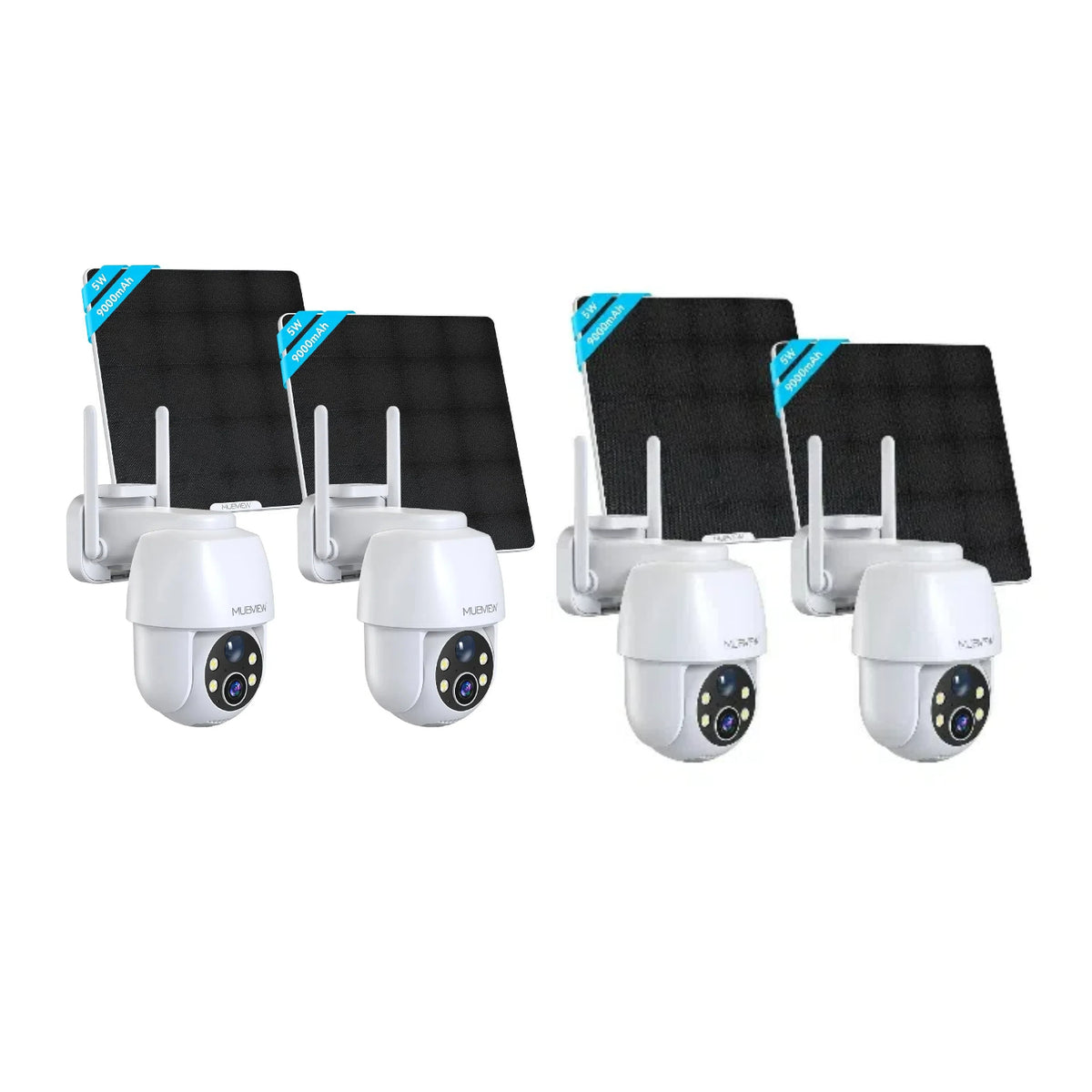 🔥Large Battery Long-lasting Outdoor Surveillance Camera GX5S (4-Cam)