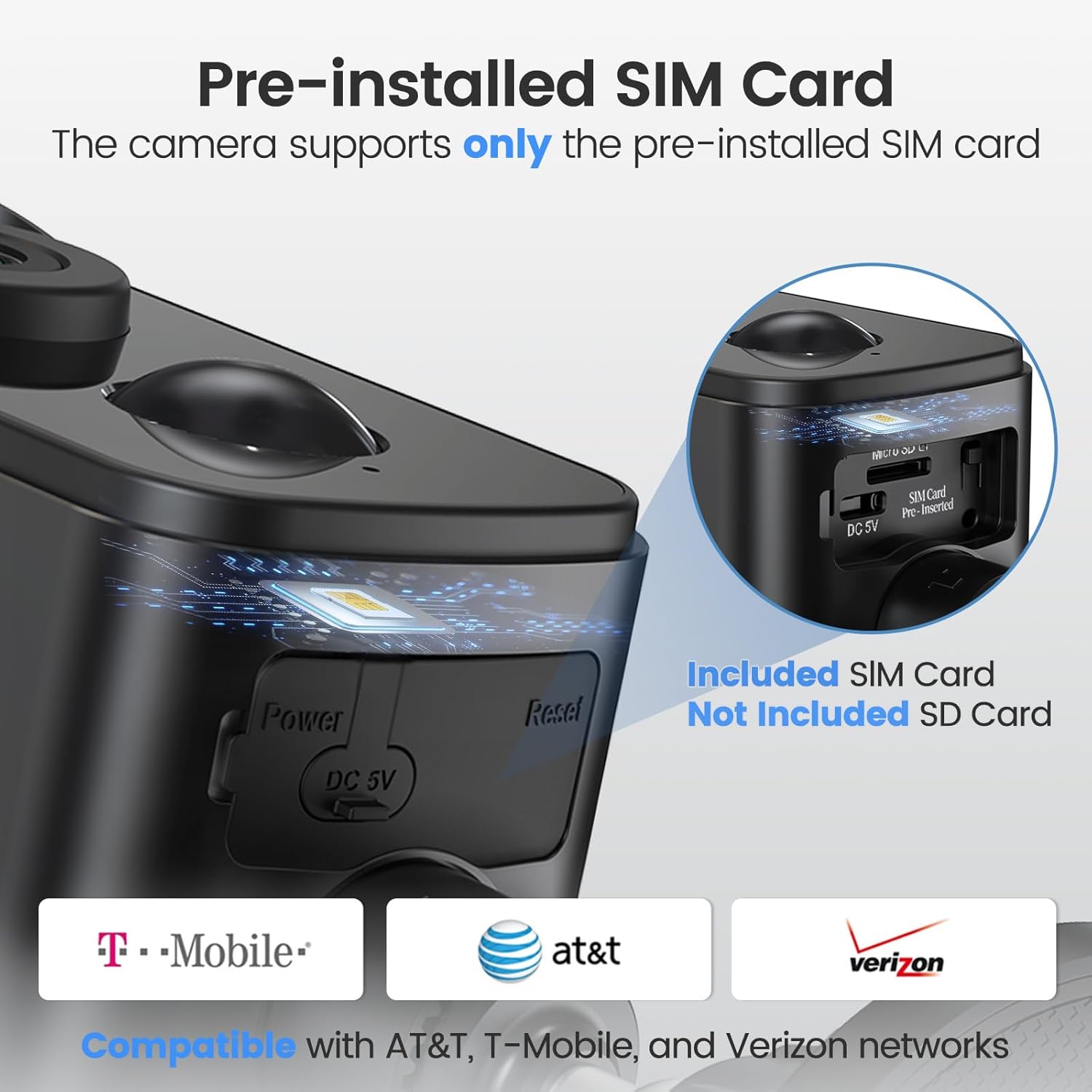 4G LTE Cellular Security Camera Wireless Outdoor, Magnetic, No WiFi Needed, 300° Pan, Solar Powered, Magnetic Mount 1-Min Install, SIM Included, PIR Motion & AI, 2K Night Vision, Lifetime 7-Day Cloud Naseto