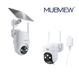 QB320 Wired 24/7 Recording Camera + GX8S 2K PTZ Security Camera